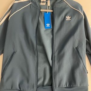 Adidas Track Suit Jacket - Teal